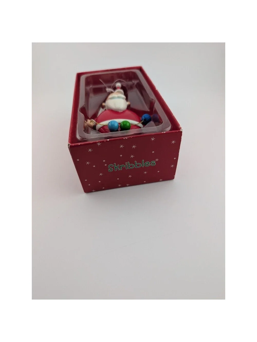 Russ Santa Dangle And Motion Ornament Balls Christmas